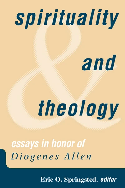 Cover of Spirituality and Theology