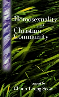 Cover of Homosexuality and Christian Community