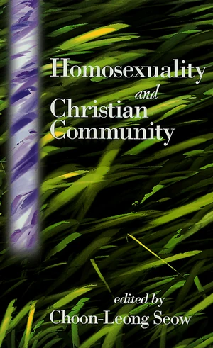 Cover of Homosexuality and Christian Community