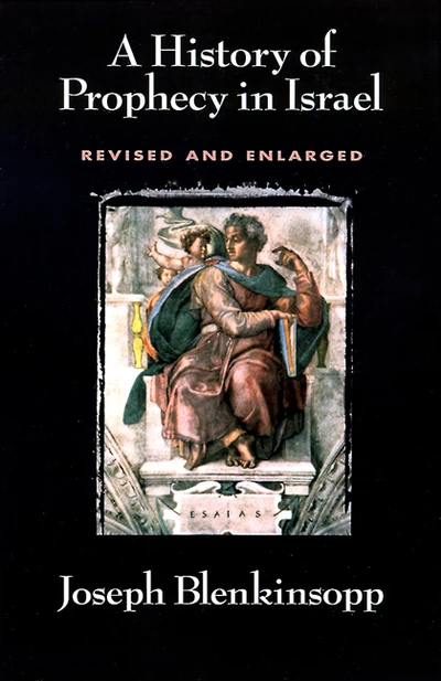 Cover of A History of Prophecy in Israel, Revised and Enlarged