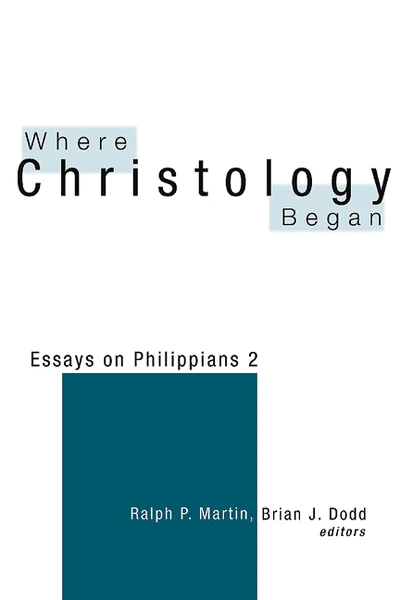 Cover of Where Christology Began