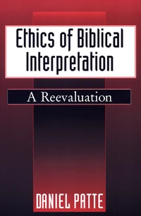 Cover of Ethics of Biblical Interpretation