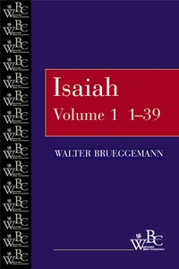 Cover of Isaiah 1-39