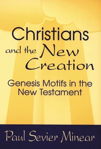 Cover of Christians and the New Creation