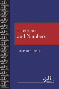 Cover of Leviticus and Numbers