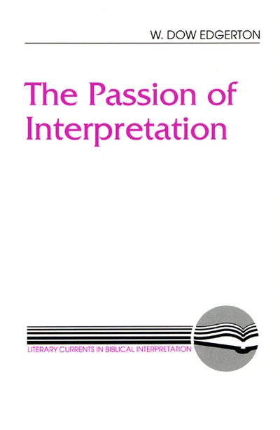 Cover of The Passion of Interpretation