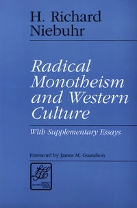 Cover of Radical Monotheism and Western Culture