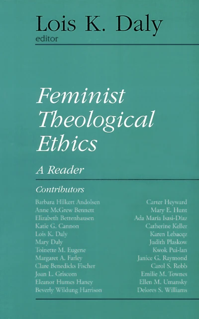 Cover of Feminist Theological Ethics