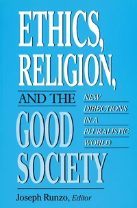 Cover of Ethics, Religion, and the Good Society
