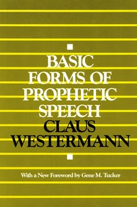Cover of Basic Forms of Prophetic Speech