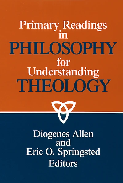 Cover of Primary Readings in Philosophy for Understanding Theology