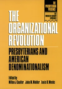 Cover of The Organizational Revolution