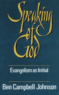 Cover of Speaking of God
