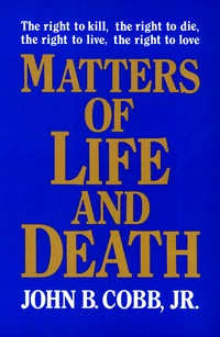 Cover of Matters of Life and Death