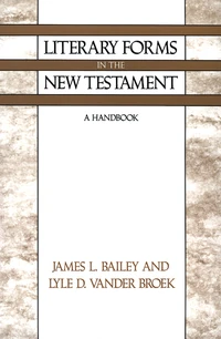 Cover of Literary Forms in the New Testament