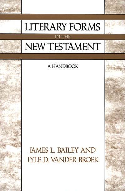 Cover of Literary Forms in the New Testament