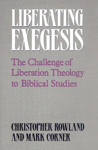 Cover of Liberating Exegesis