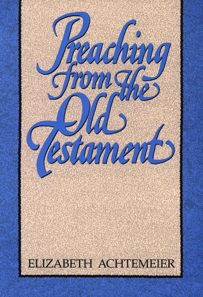 Cover of Preaching from the Old Testament