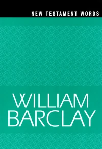 Cover of New Testament Words
