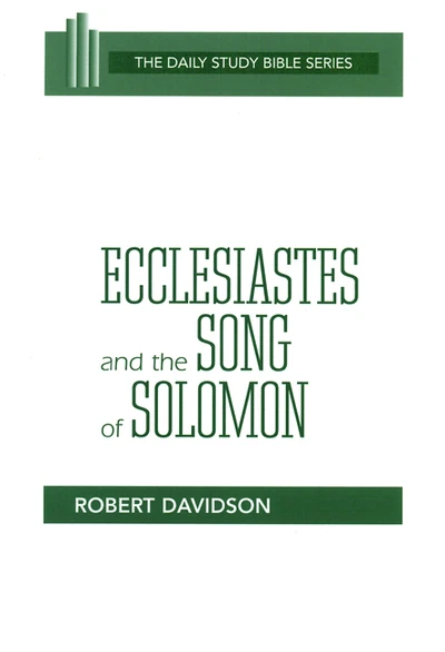 Cover of Ecclesiastes and the Song of Solomon