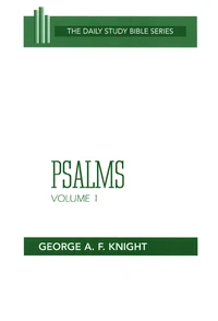 Cover of Psalms, Volume 1