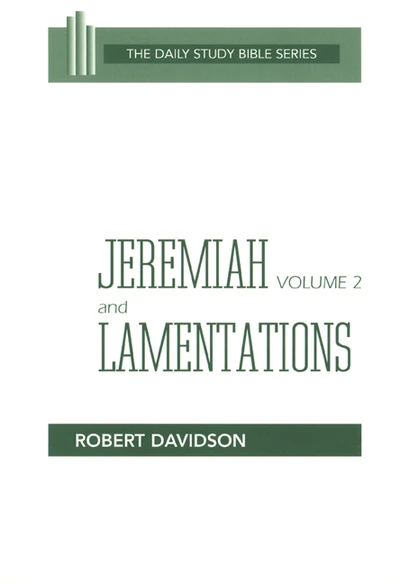 Cover of Jeremiah Volume 2 and Lamentations