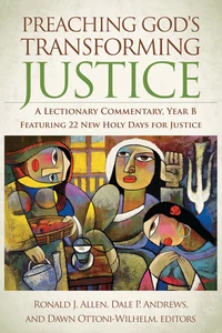 Cover of Preaching God’s Transforming Justice, Year B