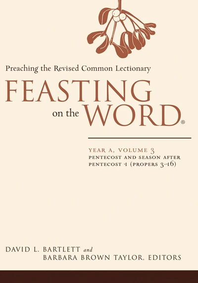 Cover of Feasting on the Word: Year A, Volume 3