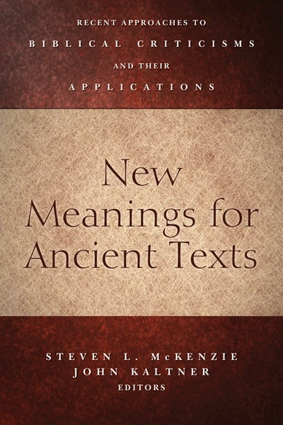 Cover of New Meanings for Ancient Texts