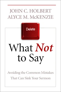 Cover of What Not to Say