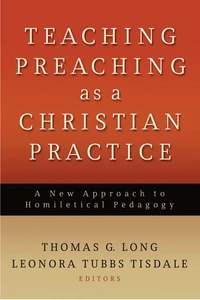 Cover of Teaching Preaching as a Christian Practice