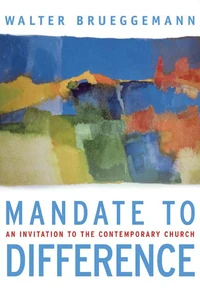 Cover of Mandate to Difference