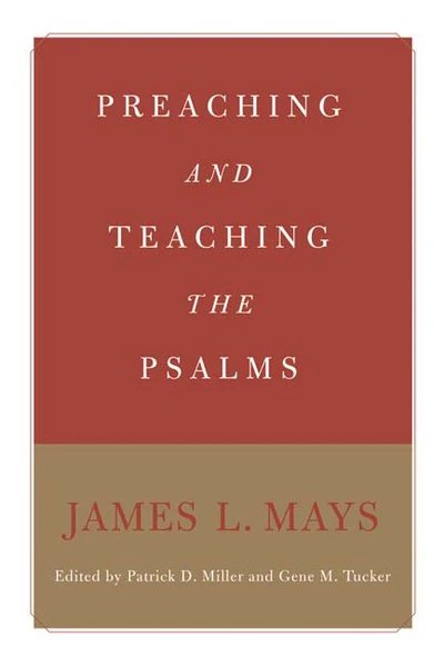 Cover of Preaching and Teaching the Psalms