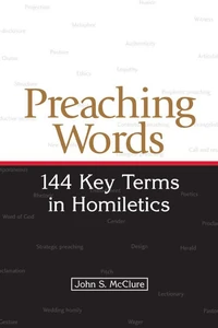 Cover of Preaching Words