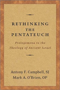 Cover of Rethinking the Pentateuch