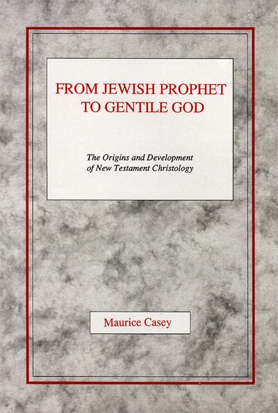 Cover of From Jewish Prophet to Gentile God