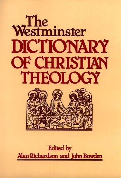 Cover of The Westminster Dictionary of Christian Theology