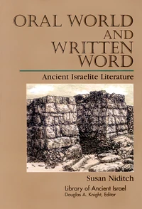 Cover of Oral World and Written Word