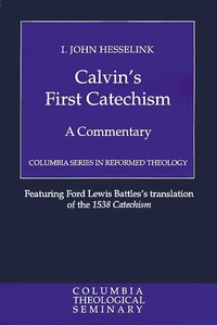 Cover of Calvin’s First Catechism