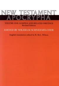 Cover of New Testament Apocrypha, Volume 1, Revised Edition
