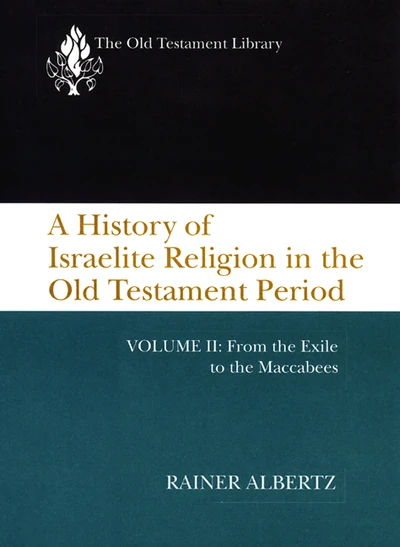 Cover of A History of Israelite Religion in the Old Testament Period, Volume II (1994)
