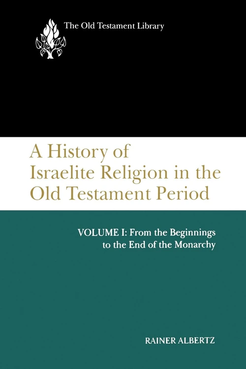 Cover of A History of Israelite Religion in the Old Testament Period, Volume I (1994)