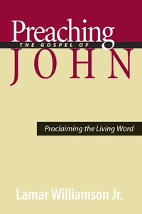 Cover of Preaching the Gospel of John