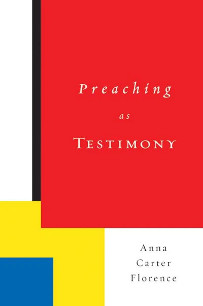 Cover of Preaching as Testimony