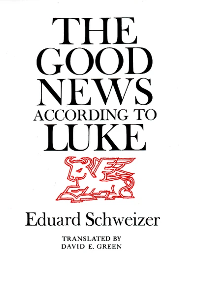 Cover of The Good News according to Luke