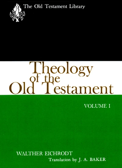 Cover of Theology of the Old Testament, Volume One