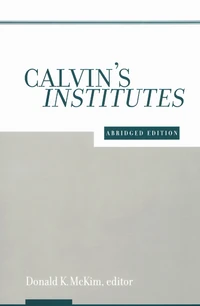 Cover of Calvin’s Institutes
