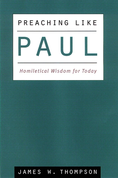 Cover of Preaching like Paul