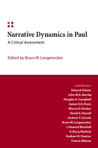 Cover of Narrative Dynamics in Paul