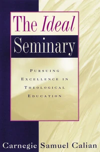 Cover of The Ideal Seminary